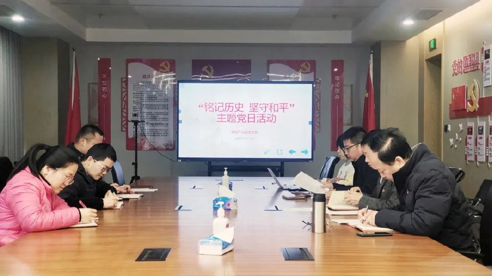 【黨建園地】鄭投產(chǎn)業(yè)園黨支部組織開展“銘記歷史 堅(jiān)守和平”主題黨日活動(dòng)